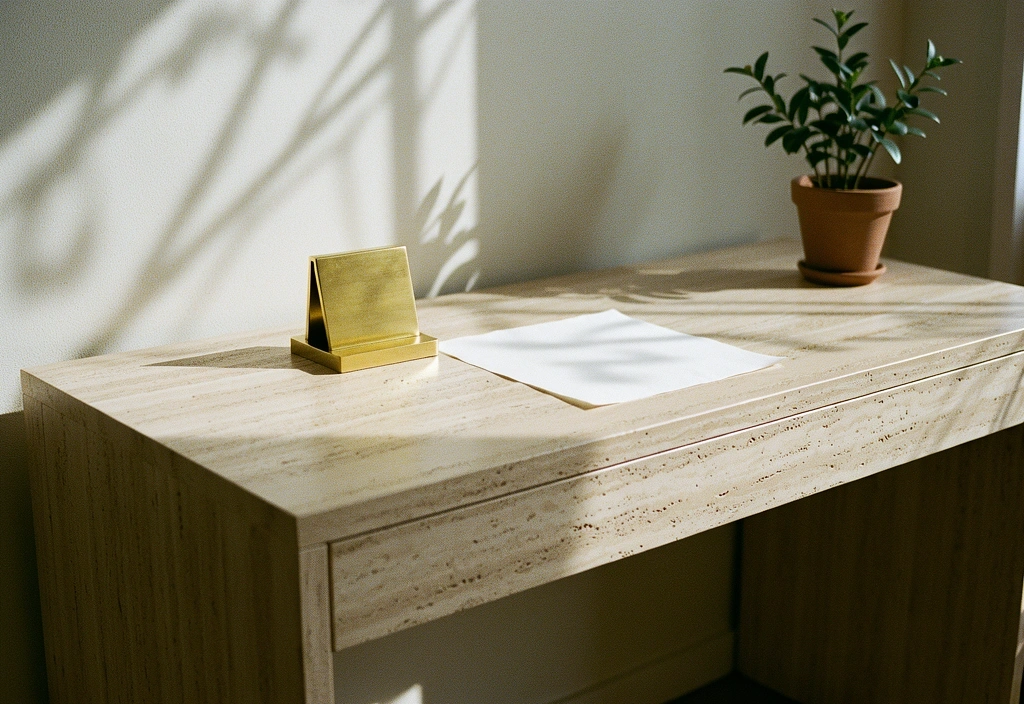 Bureau serein suggérant la sécurité et l'organisation